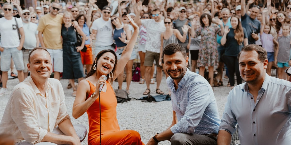 Na zdjęciu min. wokalistka Natalia Szczypuła podczas koncertu na Wyspie Daliowej w ramach Vertigo Summer Jazz Festival (zdjęcie ilustracyjne)