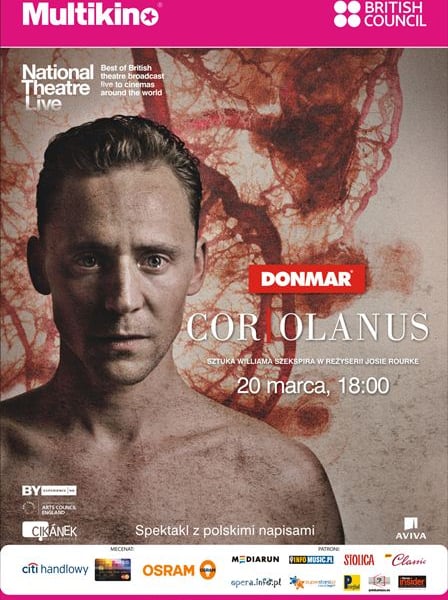 „Coriolanus” - National Theatre Live w Multikinie