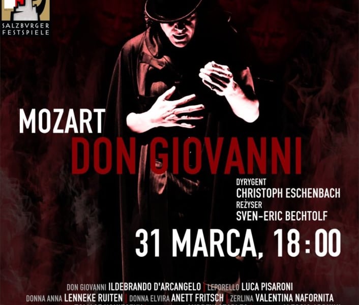 Opera - Don Giovanni. Retransmisja z Festiwalu w Salzburgu
