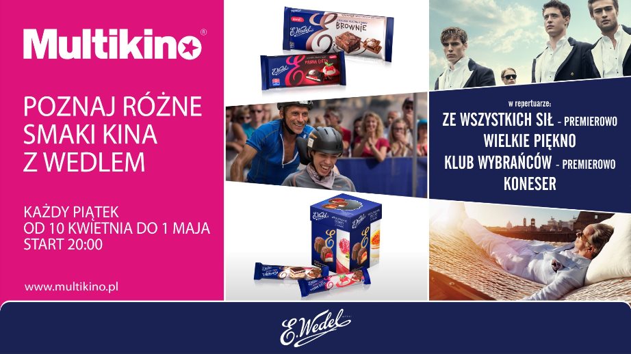 Smaki Kina z Wedlem w Multikinie