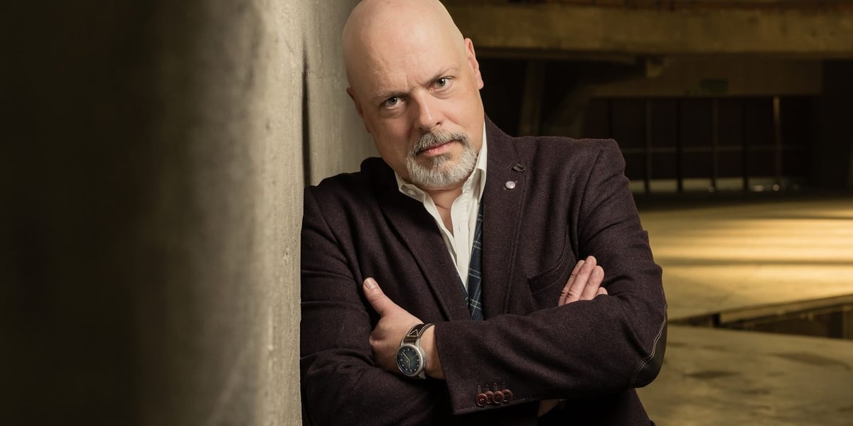 Marek Krajewski, wrocławski pisarz, autor kryminałów i powieści szpiegowskich