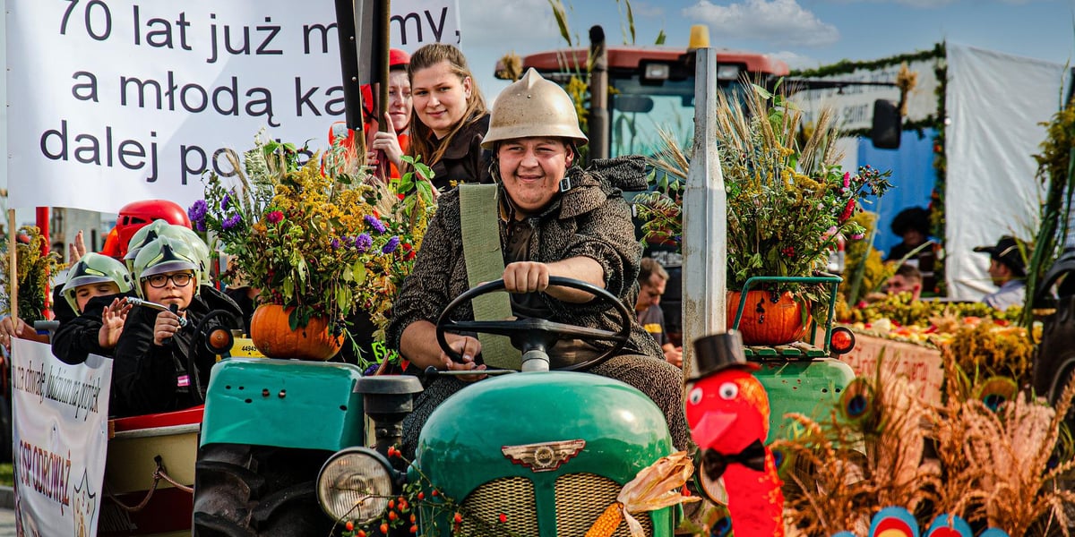 Co roku dożynki gminne przyciągają tłumy ludzi spragnionych dobrej zabawy