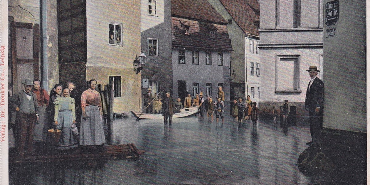 Powódź w przedwojennym Wrocławiu. Lipiec 1903 roku