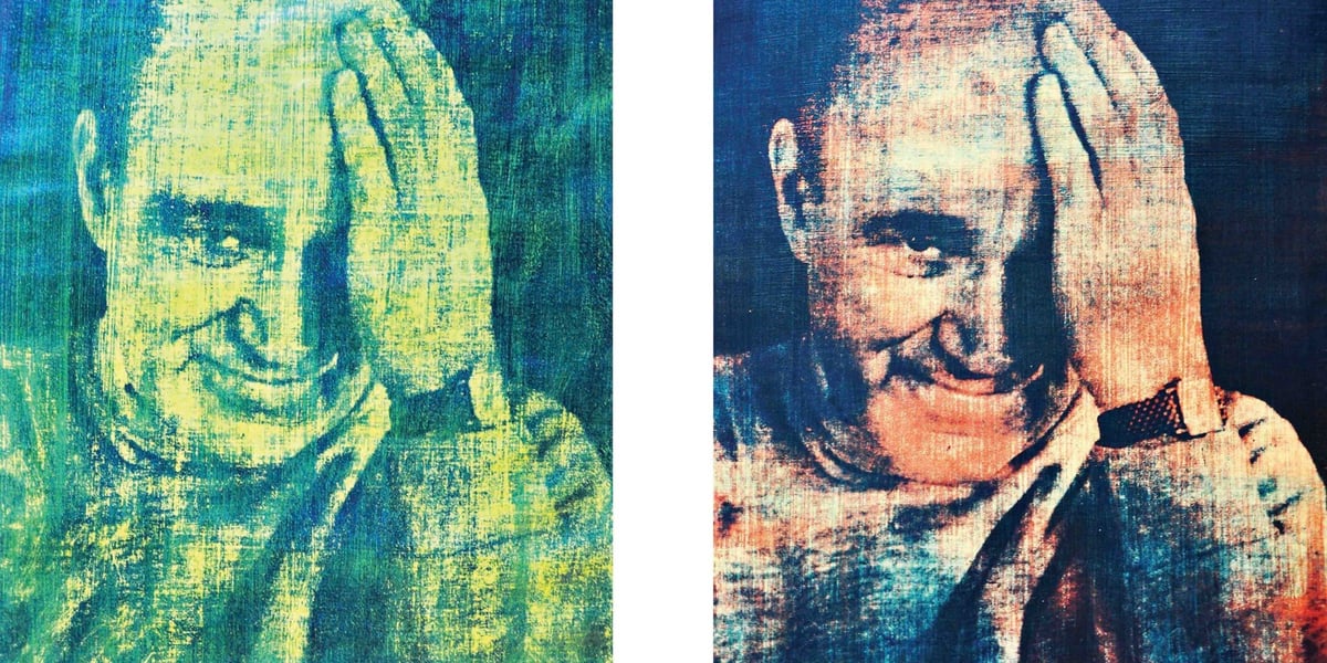 Portret Zdzisława Kuźniara, aktora