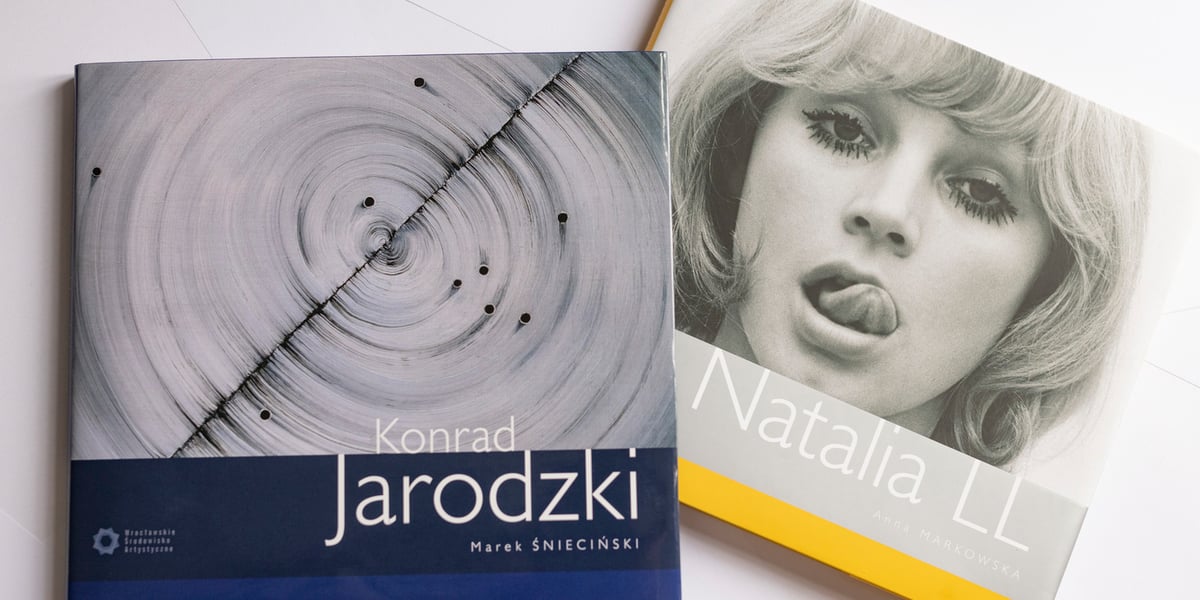 na zdjęciu okładki dwóch albumów ASP – Konrad Jarodzki i Natalia LL