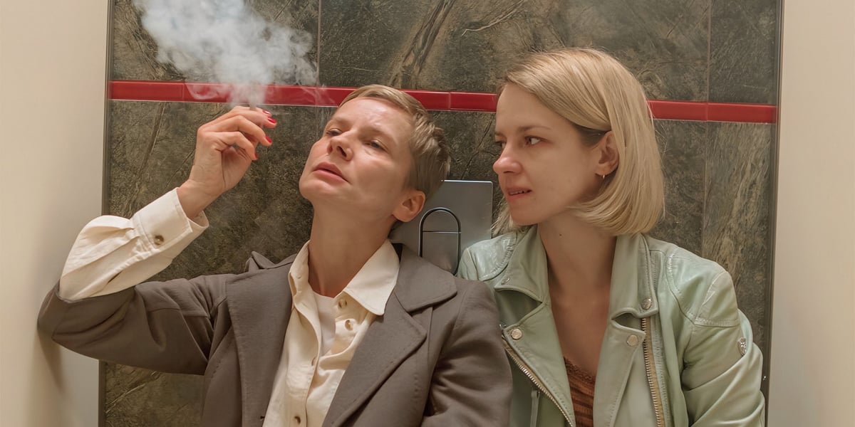 Magdalena Cielecka i Małgorzata Nieradkiewicz