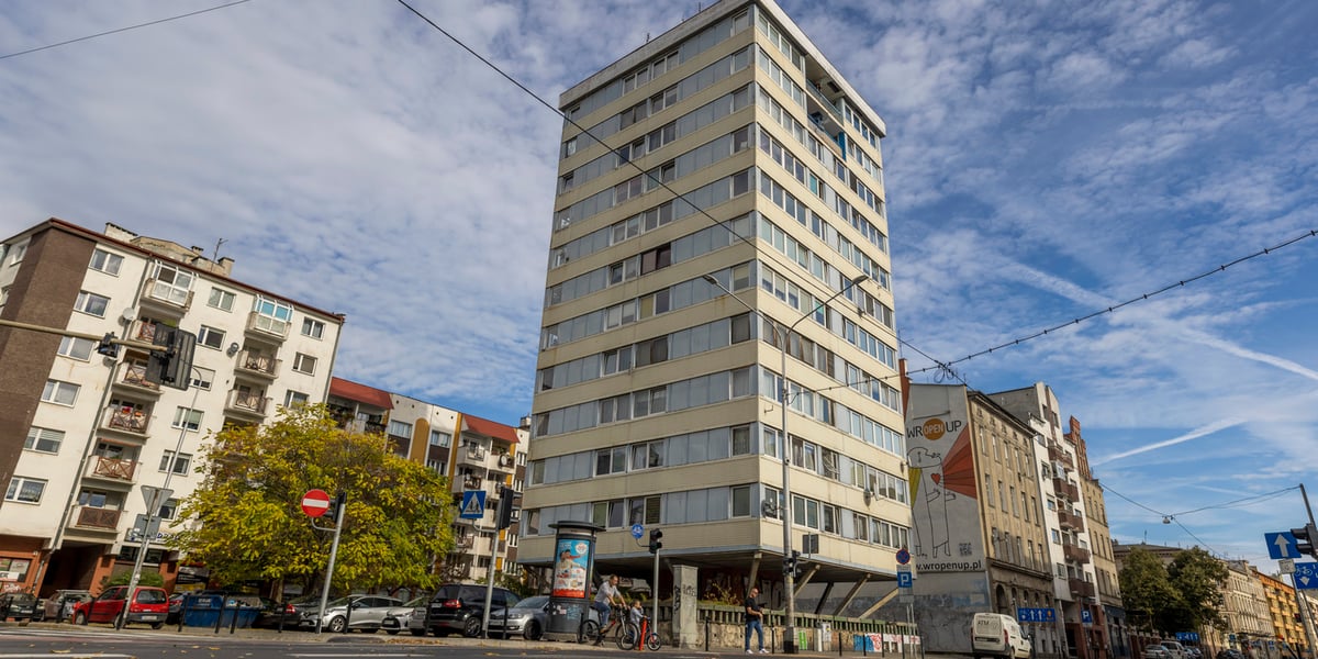 Na zdjęciu Trzonolinowiec przy Kościuszki 70 