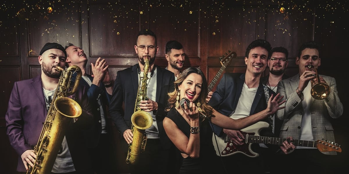 Na zdjęciu Vertigo Band – muzycy i wokalistka – zagrają w sobotę 16 marca w Vertigo