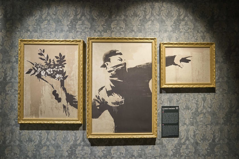Wystawa The Mystery of Banksy – A Genius Mind, hala IASE, Wrocław

