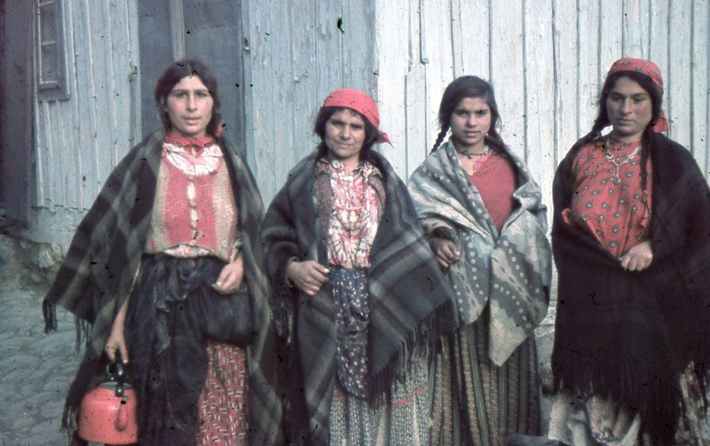 Kełderaszyce, slajd Agfacolor, Polska po 1939 r.