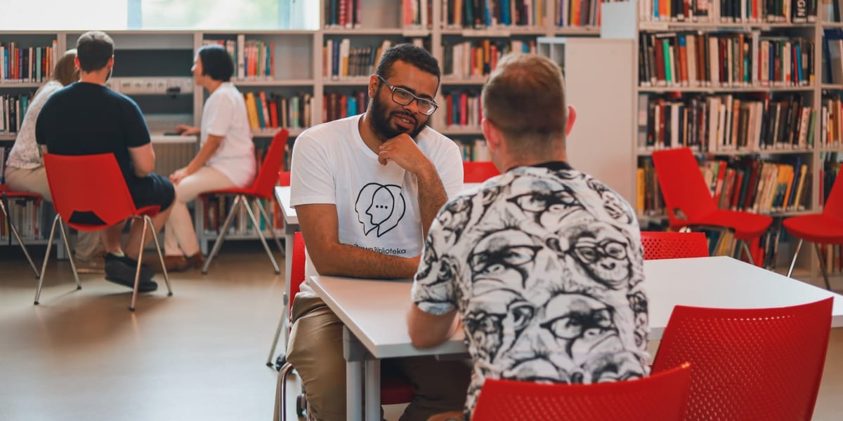 Żywa Biblioteka - zdjęcie z jednej z poprzednich edycji