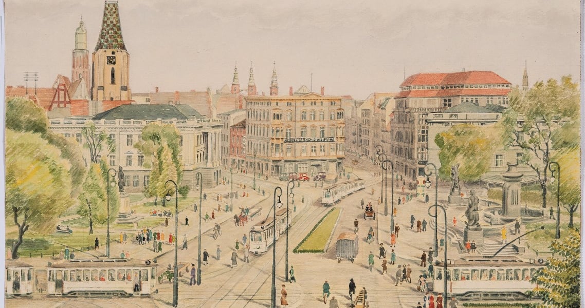 Wrocław przedwojenny i powojenny na rysunkach Paula Rose. Wystawa