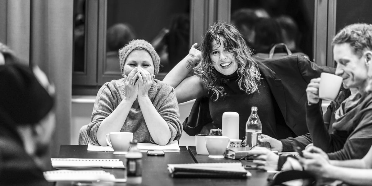 Pierwsze próby czytane do spektaklu „Heksy” w Teatrze Polskim w Podziemiu