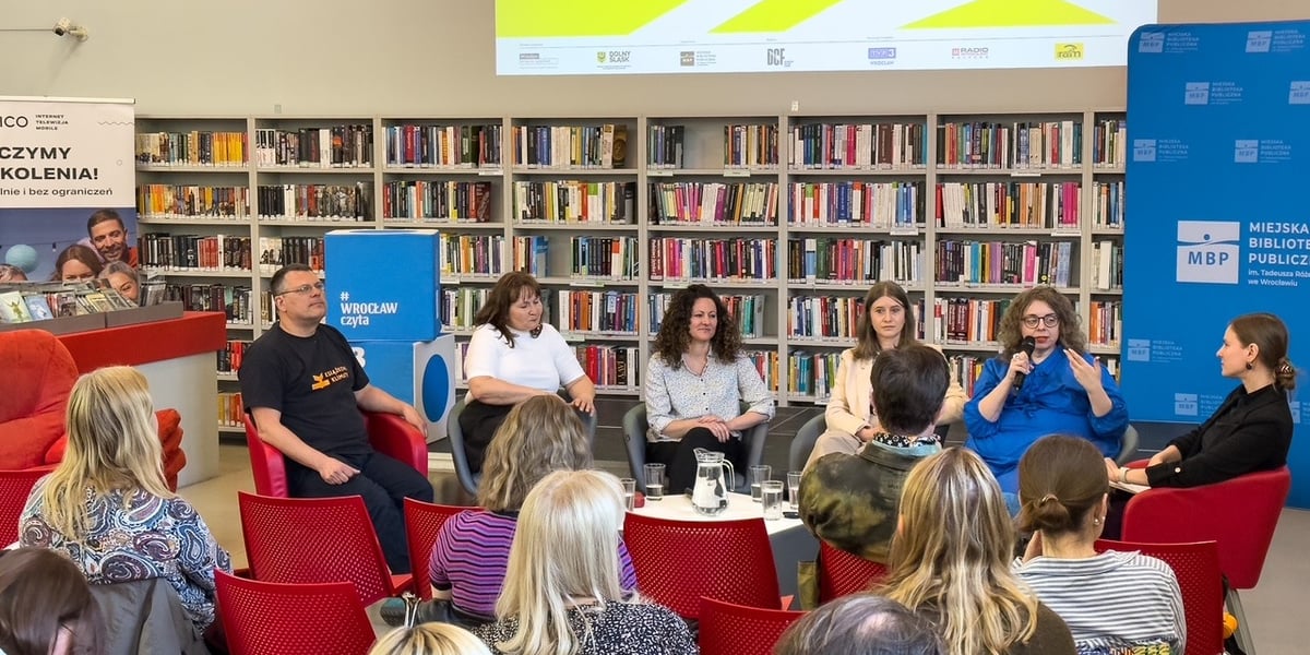 Panel dyskusyjny w Mediatece