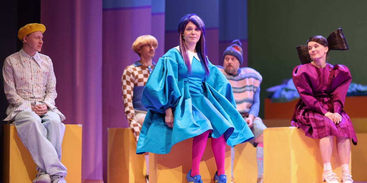 Na zdjęciu bohaterowie „Złej dziewczynki”, nowej premiery we Wrocławskim Teatrze Lalek 