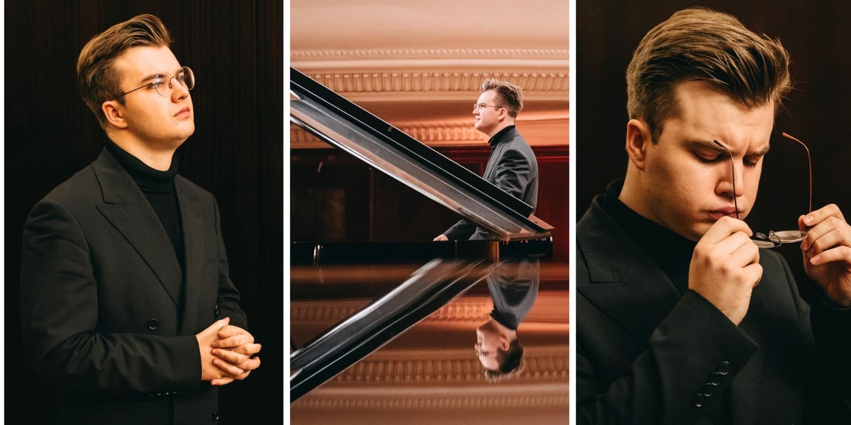 Na zdjęciach Piotr Alexewicz, wrocławski pianista, który gra w finale Konkursu Chopinowskiego jako jedyny Polak