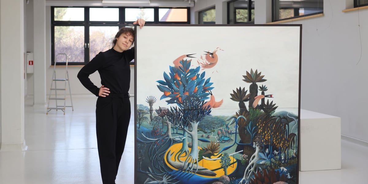 Artystka, którą trzeba poznać! Modesta Gorol tworzy własne światy w grafice i VR [ZDJĘCIA] 