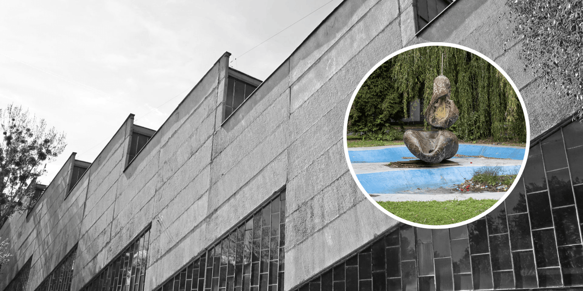 W tle nieistniejący już zakład Hutmen we Wrocławiu