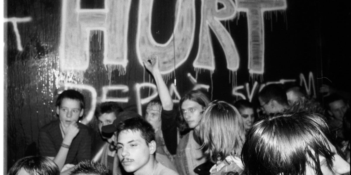 Koncert Hurtu w klubie Amsterdam przy ul. Borowskiej, 1994