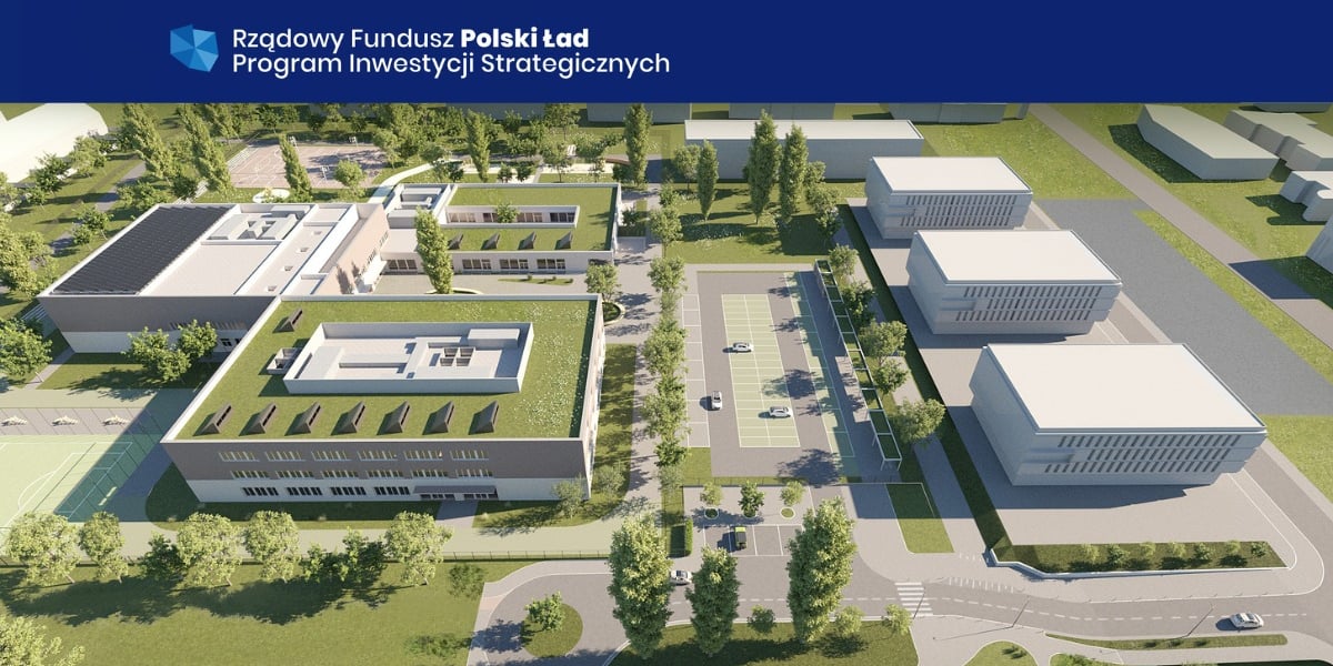 Odcinek 218 - przetarg na budowę Zespołu Szkolno-Przedszkolnego przy ulicy Zwycięskiej