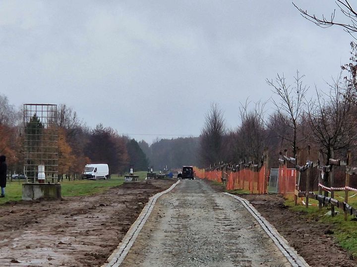 Odcinek 228 -  ciąg pieszo-rowerowy w ul. Koziej