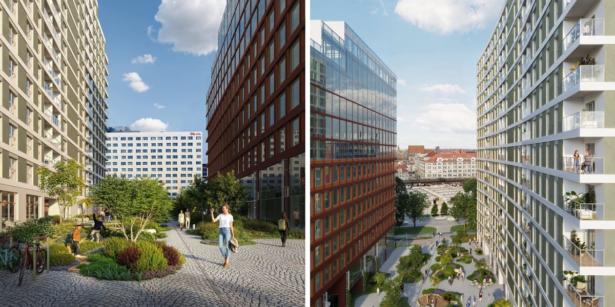 Wieżowce przy ul. Swobodnej. Nowa inwestycja mieszkaniowa Swobodna Living, wizualizacje