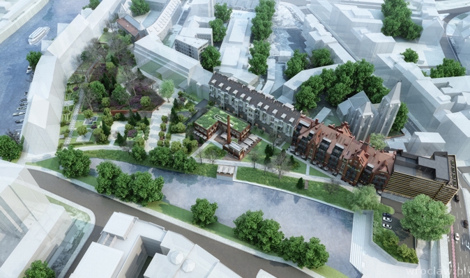 Były szpital zamienia się w Bulwar Staromiejski [ZDJĘCIA]