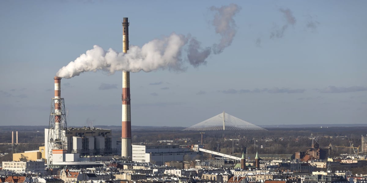 Widok na Elektrociepłownię Wrocław