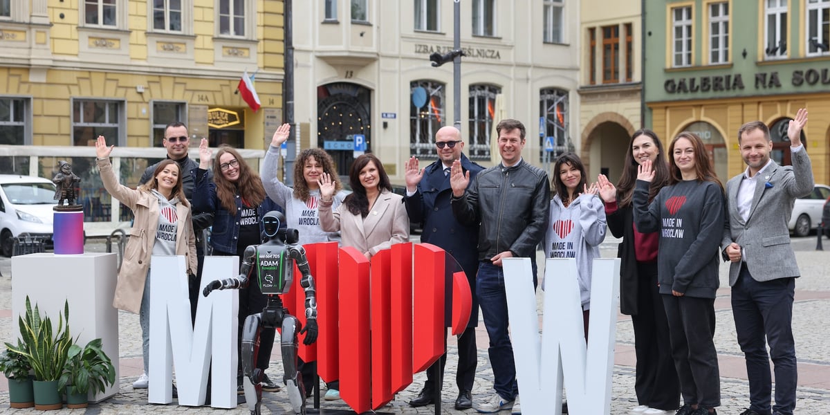 Uczestnicy konferencji prasowej zapowiadającej Made in Wroclaw.