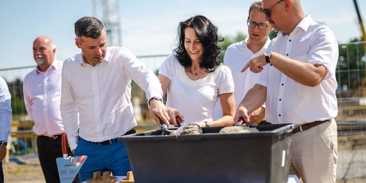 Dom studencki MILESTONE Student Living wybudowany zostanie przy ul. Fabrycznej 22. Podpisanie aktu erekcyjnego i wmurowanie kamienia węgielnego – 20 lipca 2022 r. 