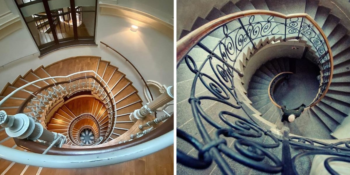 Fantazyjnie zakręcone i przepięknie wykonane – schody we wrocławskich kamienicach