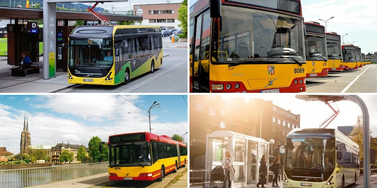 Autobusy Volvo produkowane we Wrocławiu 