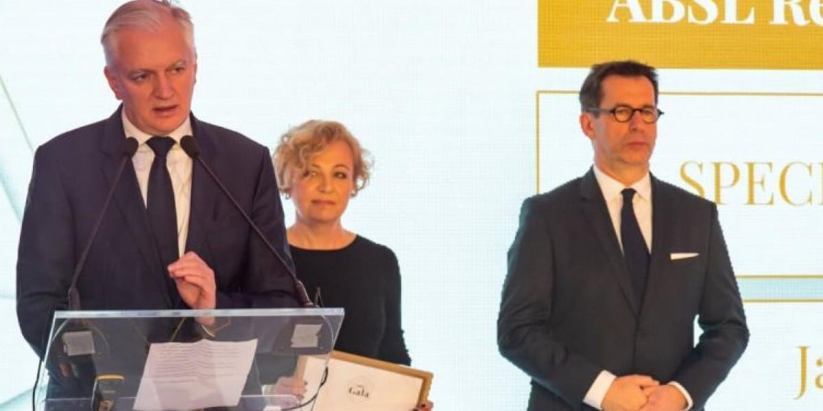 Jednym z gości ABSL był wicepremier Jarosław Gowin
