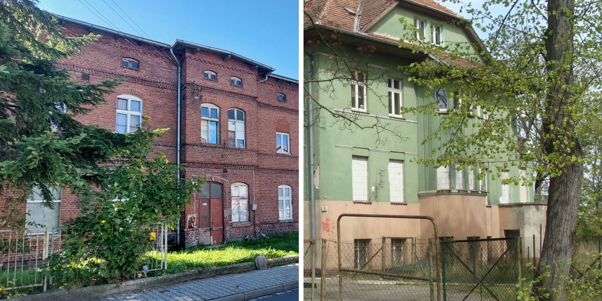 Dwa budynki mieszkalne, które gmina Wrocław chce sprzedać
