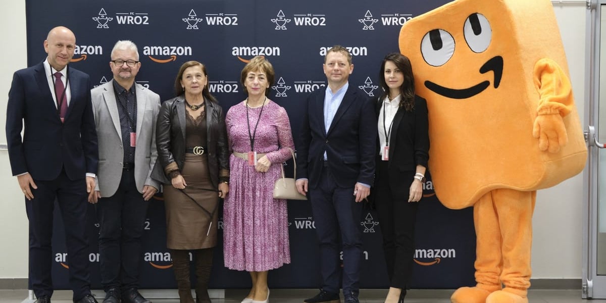 Przedstawiciele spółki Amazon na Dolnym Śląsku