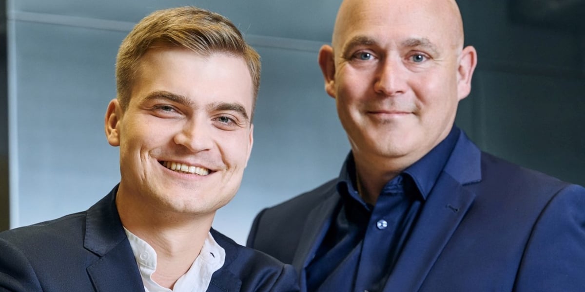 Twórcy Redegate: Kacper Pupin i Grzegorz Gawroński.
