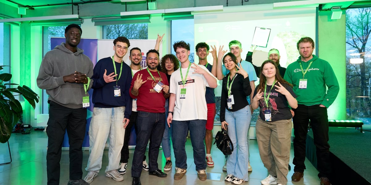 Uczestnicy Startupu WRO Meetup