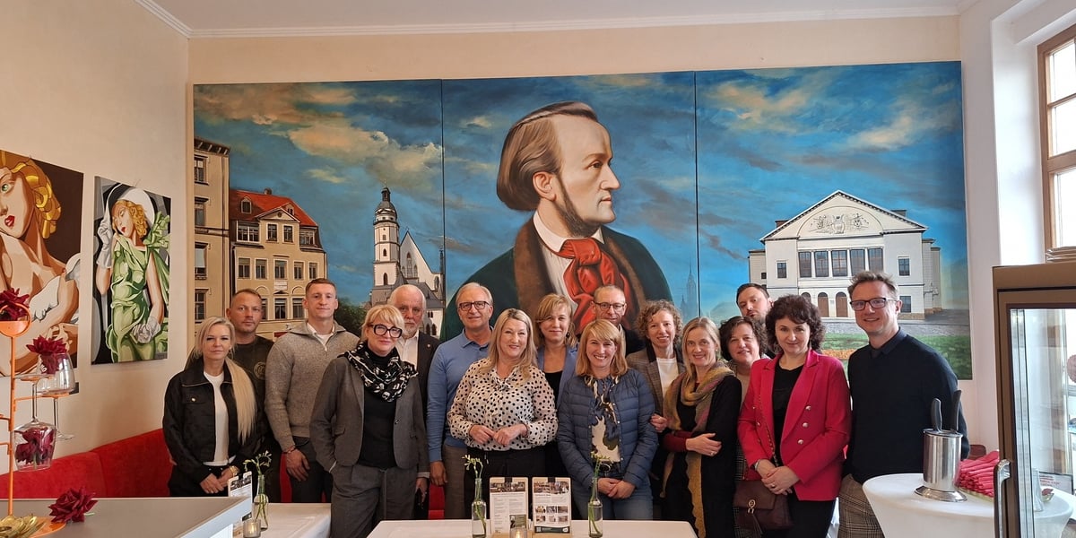 Wrocławscy restauratorzy na targach branżowych w Lipsku - odwiedziny w Cafe Wagner, kawiarni prowadzonej przez polską przedsiębiorczynię