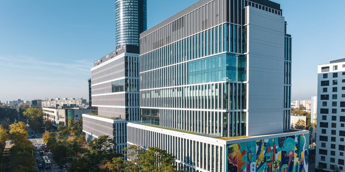 Biurowiec Centrum Południe Skanska przy ul. Powstańców Śląskich