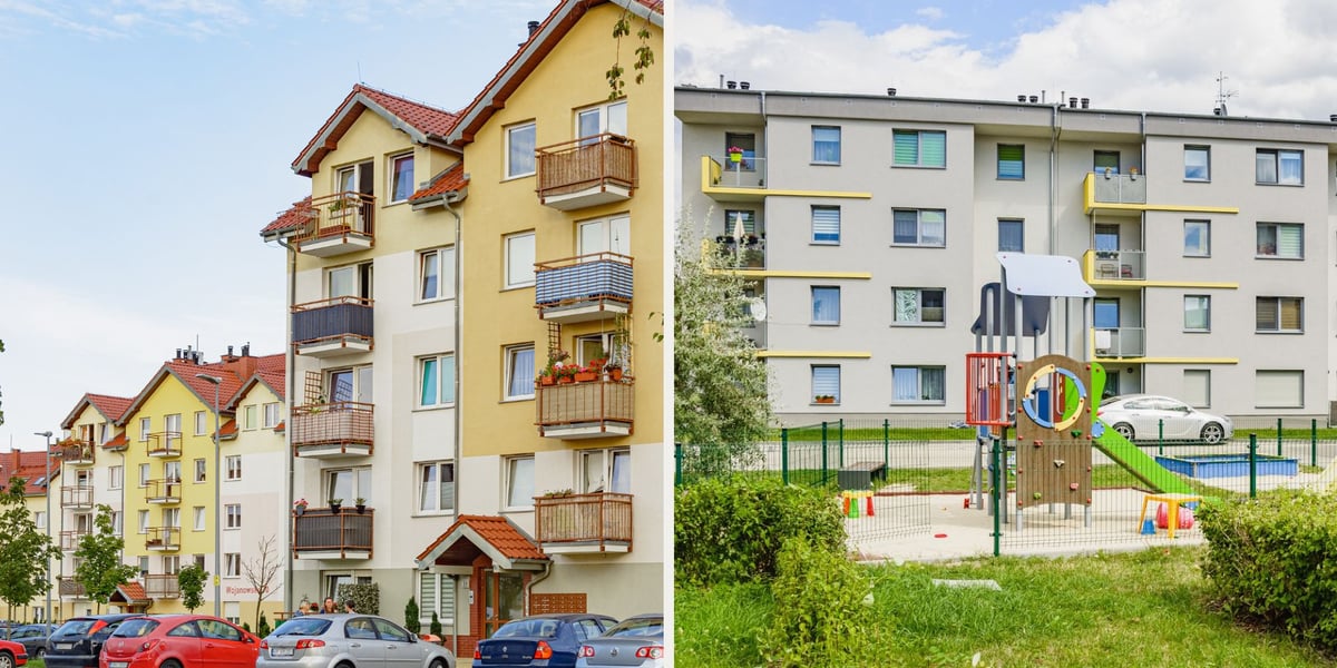 Budynki mieszkalne na osiedlach TBS Wrocław