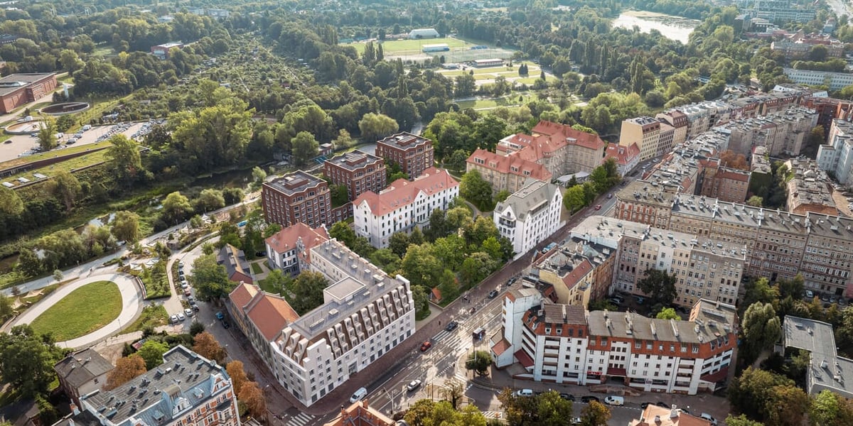 Traugutta nad Oławą, wizualizacje. Tak się zmieni dawny szpital przy ul. Traugutta