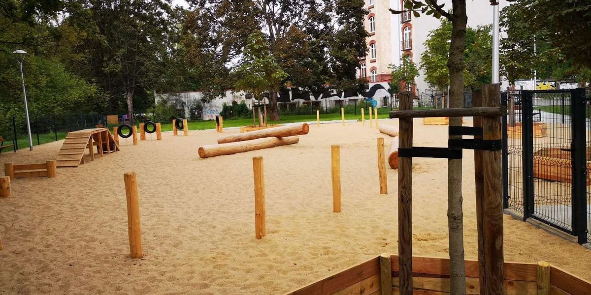 Nowy psi wybieg przy ul. Hubskiej - „Psia Hubka”