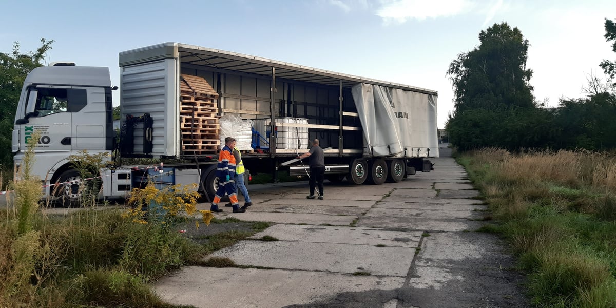 Beczki z toksyczną substancją znikają z Muchobora Wielkiego