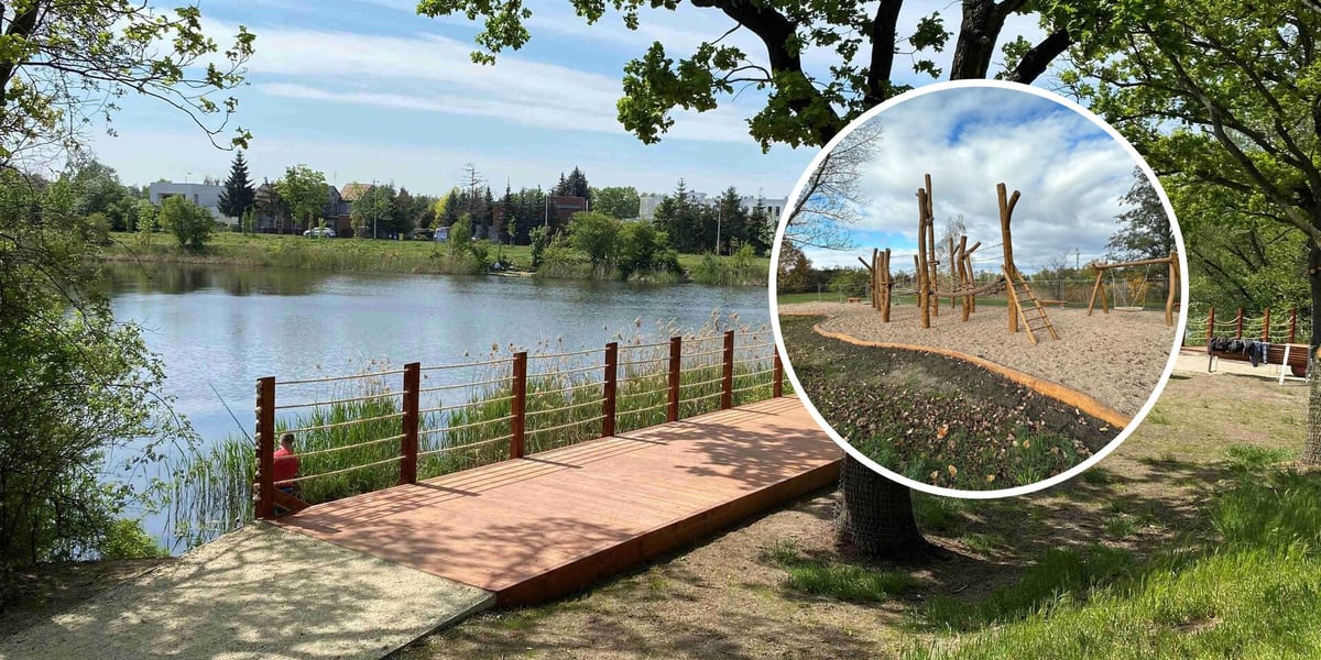 Staw przy ul. Maślickiej we Wrocławiu - tereny wokół niego bardzo się zmieniają