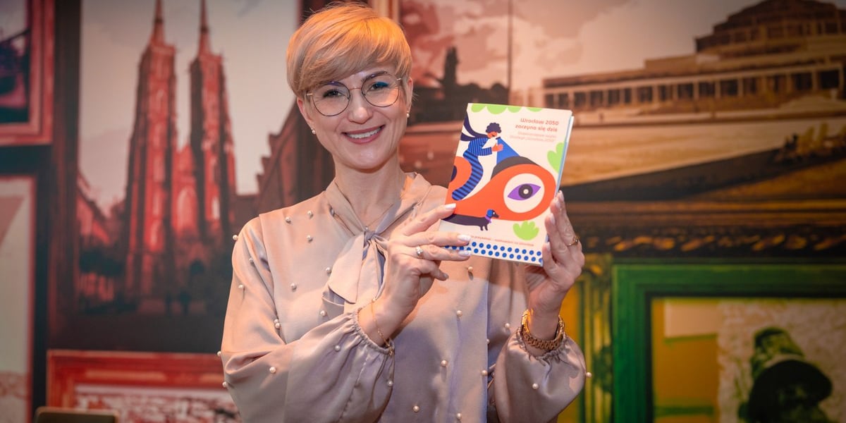 Katarzyna Szymczak - Pomianowska, dyrektor Departamentu Strategii i Zrównoważonego Rozwoju Urzędu Miejskiego Wrocławia 