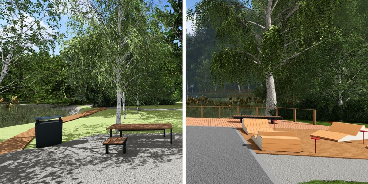 Wizualizacje terenu przy ul. Karpnickiej