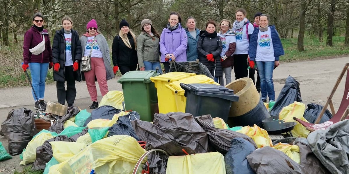 Akcja Czysta Odra, Wrocław, 8 kwietnia 2026, okolice Kładki Zwierzynieckiej