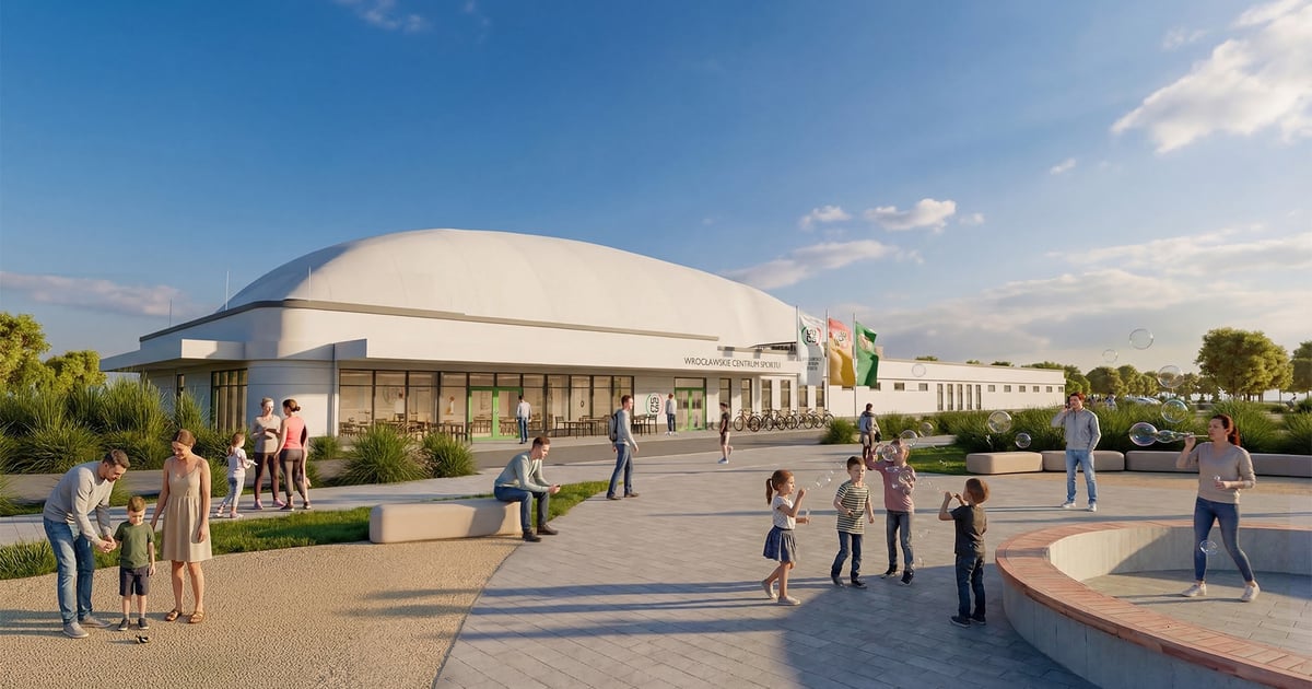 Rusza budowa Wrocławskiego Centrum Sportu na Nowych Żernikach [WIZUALIZACJE]