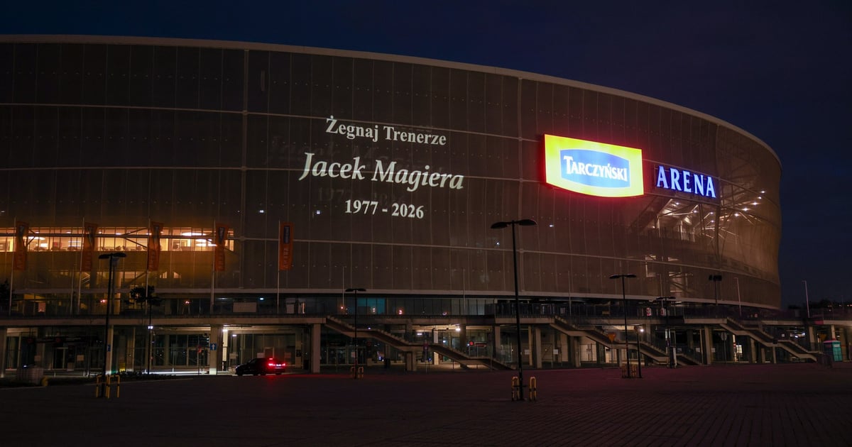 Wrocław z hołdem dla Jacka Magiery. „Żegnaj Trenerze" [ZDJĘCIA]