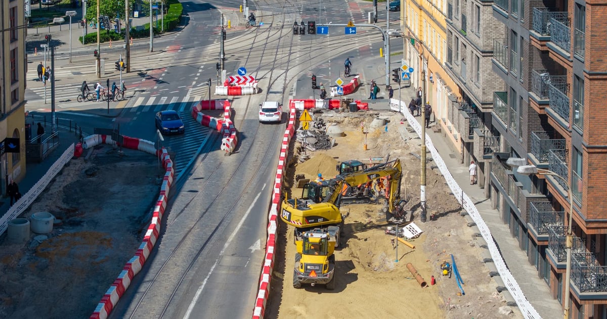 Węzeł Drobnera-Dubois. Rozpoczynają prace drogowe, a w maju - torowe
